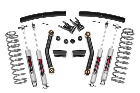 62630 4.5 Inch Lift Kit - Jeep Comanche MJ 4WD (1986-1992) Rough Country Canada