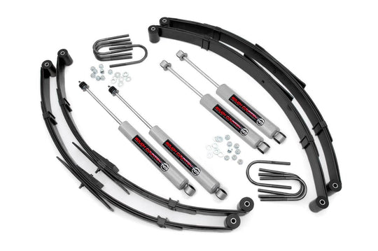 615.20 2.5 Inch Lift Kit - Jeep Wrangler YJ 4WD (1987-1995) Rough Country Canada