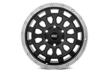 Load image into Gallery viewer, 87170912B - Rough Country 85 Series 17X8.5 6X139.7 0mm Black/Machined - Rough Country Wheels Canada
