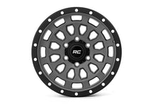 Load image into Gallery viewer, 87170912G - Rough Country 85 Series 17X8.5 6X139.7 0mm Grey/Black - Rough Country Wheels Canada