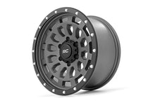 Load image into Gallery viewer, 87170912G - Rough Country 85 Series 17X8.5 6X139.7 0mm Grey/Black - Rough Country Wheels Canada