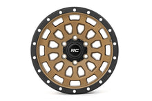 Load image into Gallery viewer, 87172512 - Rough Country 87 Series 17X8.5 6X139.7 25mm Bronze/Black - Rough Country Wheels Canada