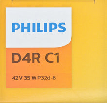 Load image into Gallery viewer, D4RC1 Philips Xenon HID lamp D4R - Standard - Single Commercial Pack Philips Bulbs