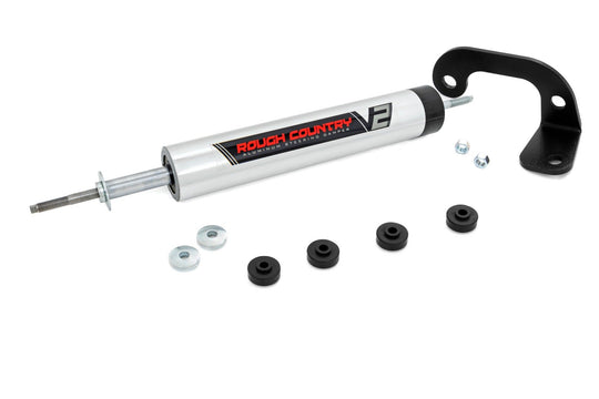 8731270 V2 Steering Stabilizer - 8-lug Only - 6 Inch Lift - Chevy C2500/K2500 C3500/K3500 Truck (88-00) Rough Country Canada