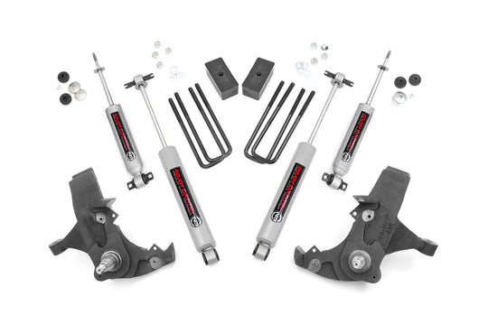 231N2 4 Inch Lift Kit - Chevy/GMC 1500 Truck/SUV 2WD (1988-1999) Rough Country Canada