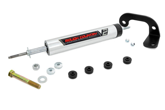 8737170 V2 Steering Stabilizer - 4-6 Inch Lift - Chevy/GMC C1500/K1500 Truck/SUV (88-99) Rough Country Canada