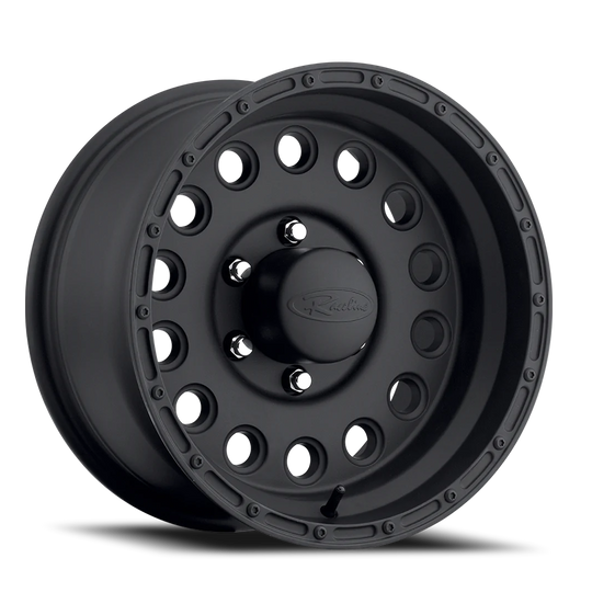 887B-79060 - Raceline Rockcrusher 887B 17X9 6X139.7 0mm Satin Black - Raceline Wheels Canada