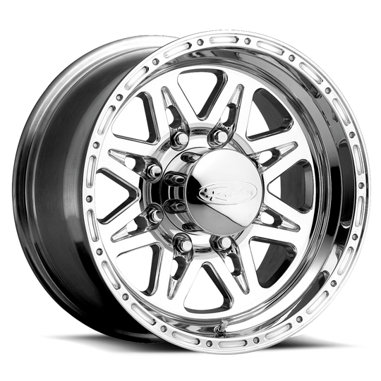 888-79080 - Raceline 888 RENEGADE 17X9 8X165.1 -12mm Polished - Raceline Wheels Canada