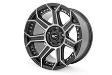 Load image into Gallery viewer, 89201812 - Rough Country 89 Series 20X10 6X139.7 -18mm Black Machined Gunmetal - Rough Country Wheels Canada