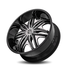 Load image into Gallery viewer, MOR-241BLNK3578B - Diablo Morpheus 24X10 Blank 35mm Gloss Black - Diablo Wheels Canada