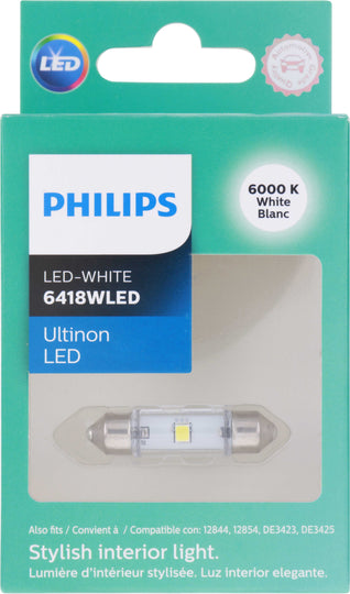 6418WLED Philips Ultinon LED 6418WLED - Ultinon LED - White Philips Bulbs