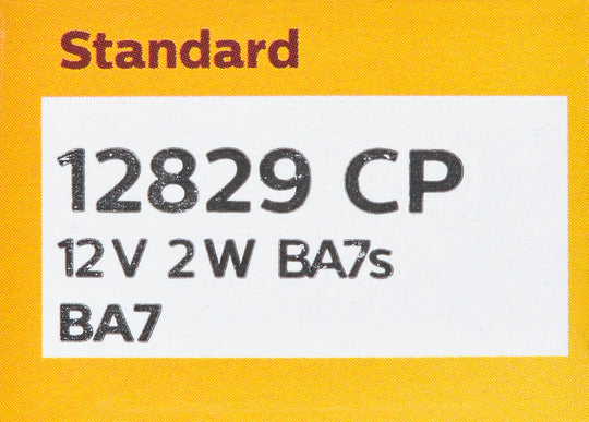 12829CP Philips Standard Minature 12829 - Standard - Multiple Commercial 10-Pack Philips Bulbs