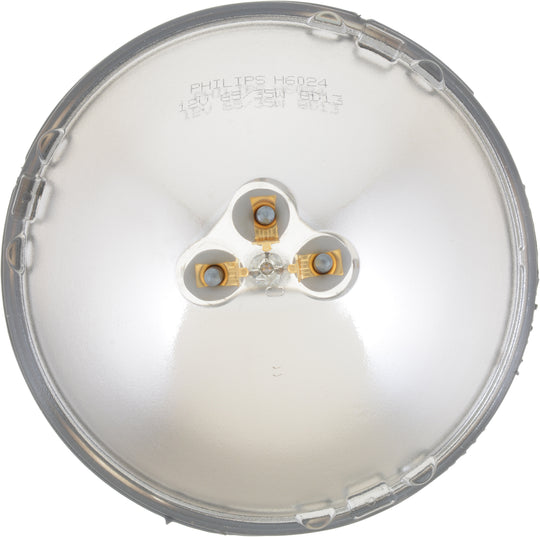 H6024C1 Philips Standard Sealed Beam H6024 - Standard - Single Commercial Pack Philips Bulbs