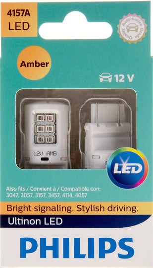 4157ALED Philips Ultinon LED 4157ALED - Ultinon LED - Amber Philips Bulbs