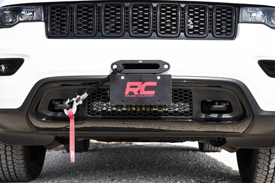 RS138 License Plate Mnt - Hawse Fairlead Rough Country Canada