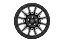 Charger l'image dans la galerie, 90181212M - Rough Country 90 Series 18X9 6X139.7 -12mm Gloss Black with Machined Spokes - Rough Country Wheels Canada