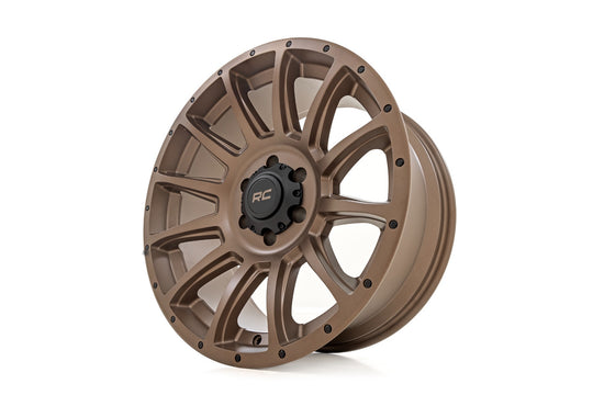 90201213 - Rough Country 90 Series 20X9 5X127 -12mm Bronze - Rough Country Wheels Canada