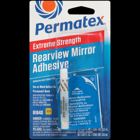 90354 Permatex Extreme Rearview Mirror Professional Strength Adhesive