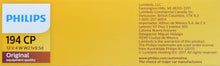 Charger l'image dans la galerie, 194CP Philips Standard Miniature 194 - Standard - Multiple Commercial 10-Pack Philips Bulbs