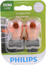 Load image into Gallery viewer, 3157NALLB2 Philips LongerLife Miniature 3157NALL - LongerLife - Twin Blister Pack Philips Bulbs