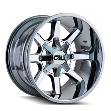 Charger l&#39;image dans la galerie, 9100-22237C - Cali Off-Road Busted 22X12 6X135 -44mm Chrome - Cali Off-Road Wheels Canada