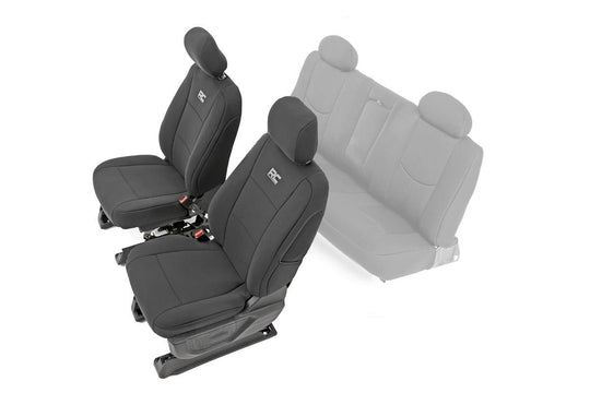 91024 Seat Covers - FR 40/20/40 - Chevy/GMC 1500 (14-18) Rough Country Canada