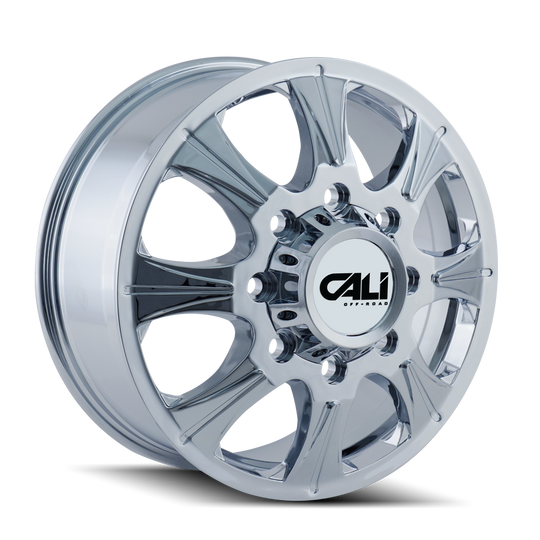 9105-2879CF - Cali Off-Road Brutal 20X8.25 8X210 /  ET 127mm Front Chrome - Cali Off-Road Wheels Canada