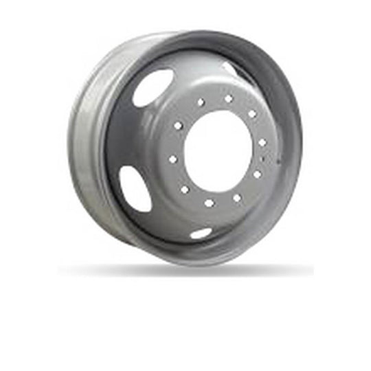 912500 - DTD Steel Wheel Super Dually 19.5X6 10X225 ET 136mm Gray - DTD Wheels Canada