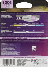 Load image into Gallery viewer, 9003NGPB1 Philips NightGuide platinum Headlight 9003 - NightGuide Platinum - Single Blister Pack Philips Bulbs