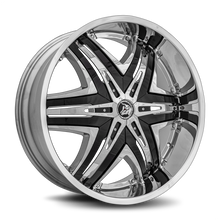 Load image into Gallery viewer, DE-241BLNK3578L - Diablo Elite 24X10 Blank 35mm Chrome - Diablo Wheels Canada