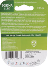 Load image into Gallery viewer, 2057NALLB2 Philips LongerLife Miniature 2057NALL - LongerLife - Twin Blister Pack Philips Bulbs