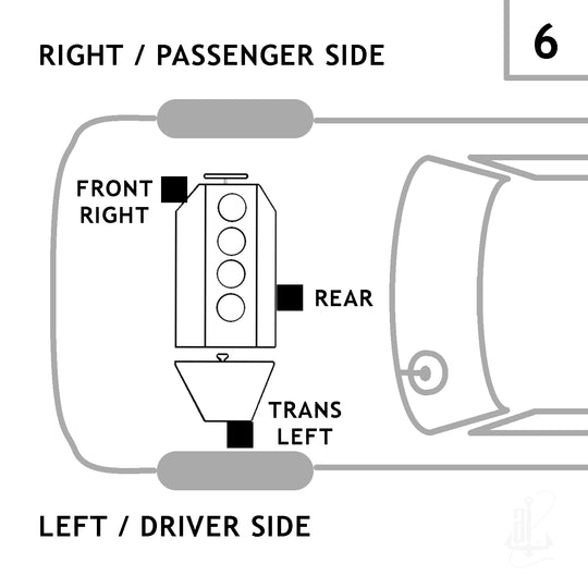 9208 Engine Torque Strut Mount Anchor Canada