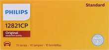 Load image into Gallery viewer, 12821CP Philips Standard Minature 12821 - Standard - Multiple Commercial 10-Pack Philips Bulbs