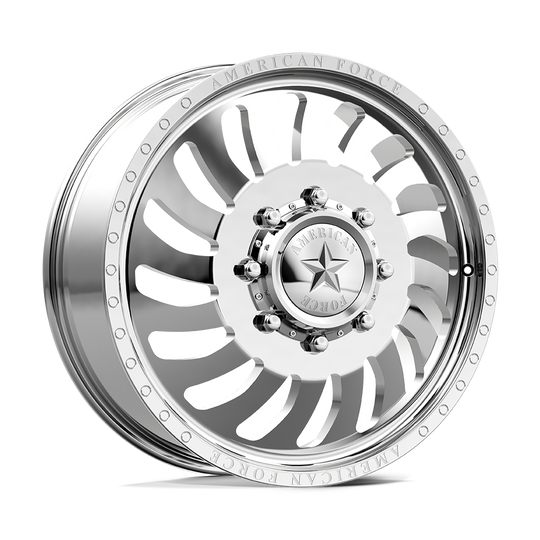 AFDEDB06125-1-21 - American Force AFW Wave 24X8.25 8X170 mm Polished - American Force Wheels Canada