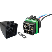 Load image into Gallery viewer, 928-91 Multi-Purpose Relay Pico 12V DC 40/30A Weather Resistant Relay &amp; Pigtail Combo Pack Pico Wiring