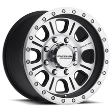 Load image into Gallery viewer, 928M-79080-12 - Raceline 928M MONSTER 17X9 8X165.1 -12mm Satin Black Machined Face - Raceline Wheels Canada