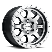 Load image into Gallery viewer, 929M-79080+20 - Raceline Avenger 929M 17X9 8X165.1 20mm Machined Silver - Raceline Wheels Canada
