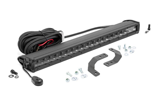 93016 LED Light - Under Bed Mount - 20" Black Single Row Rough Country Canada