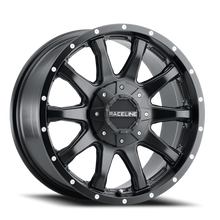 Load image into Gallery viewer, 930B-78596+18 - Raceline Shift 930B 17X8.5 5X127 / 5X114.3 18mm Satin Black - Raceline Wheels Canada