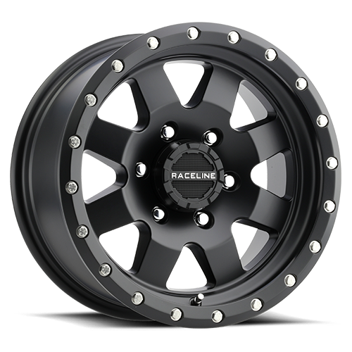 935B-29065+18 - Raceline Defender 935B 20X9 6X135 18mm Satin Black - Raceline Wheels Canada