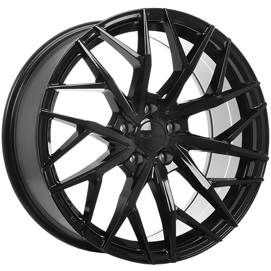 RUF5217004 - Ruffino Atrax 17X7.5 5x114.3 40mm Gloss Black - Ruffino Wheels Canada