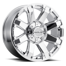 Load image into Gallery viewer, 936C-79093-00 - Raceline 936C THROTTLE 17X9 5X127 / 5X139.7 0mm Chrome - Raceline Wheels Canada