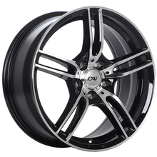Load image into Gallery viewer, DW12015001 - DAI Wheels Mazza 15X6.5 4x100 40mm Gloss Black - Machined Face - DAI Wheels Wheels Canada
