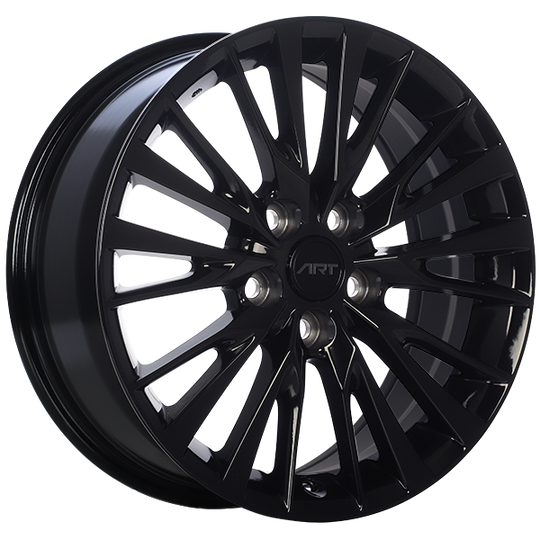R18917001 - ART Replica 189 17X7 5X114.3 ET 40mm Gloss Black - ART Replica Wheels Canada