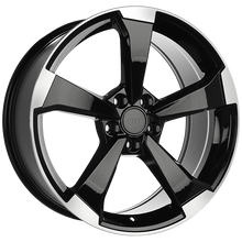 Charger l'image dans la galerie, R19119001 - ART Replica 191 19X8.5 5X112 ET 35mm Gloss Black - Machined Face - ART Replica Wheels Canada