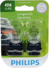 Load image into Gallery viewer, 4114LLB2 Philips LongerLife Miniature 4114LL - LongerLife - Twin Blister Pack Philips Bulbs