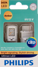 Load image into Gallery viewer, 3457ALED Philips Ultinon LED 3457ALED - Ultinon LED - Amber Philips Bulbs