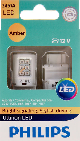 3457ALED Philips Ultinon LED 3457ALED - Ultinon LED - Amber Philips Bulbs