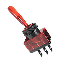 Load image into Gallery viewer, 9405-11 Electrical Switch Pico 16A 12V On-Off Illuminated Toggle Switch - Red Pico Wiring