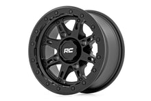 Load image into Gallery viewer, 94140733 - Rough Country 94 Series UTV Wheel 14X7 4X137 10mm Matte Black - Rough Country Wheels Canada